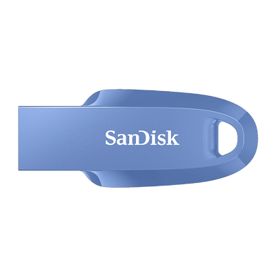 USBメモリ 64GB USB3.2 Gen1 SanDisk Ultra Curve R:100MB/s シンプル キャップレス ブラック SDCZ550-064G-G46 海外パッケージ