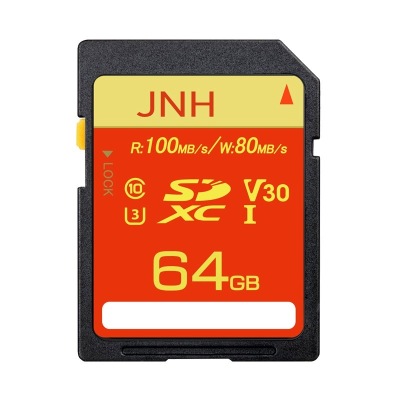 SDカード SDXCカード 64GB JNHブランド 超高速R:100MB/s W:70MB/s Class10 UHS-I U3 V30対応 4K Ultra HD 5年保証
