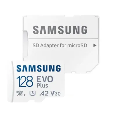 SAMSUNG マイクロsdカード microSDXC 128GB サムスン EVO Plus U3 A2 V30 4K対応 R:130MB/s SDアダプター付 MB-MC128KA/CN海外パッケージ Nintendo Switch対応