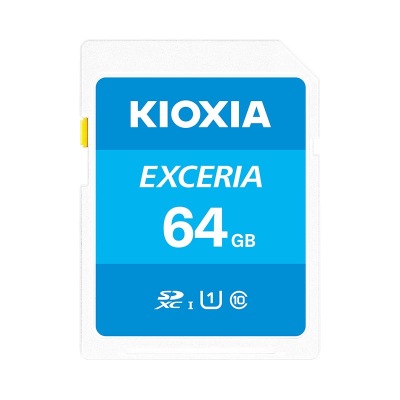 SDカード SDXCカード 64GB Kioxia EXCERIA UHS-I U1 超高速100MB/S Class10 SD-K64G3K2A バルク品