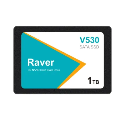 Raver SSD 1TB 内蔵型 2.5インチ 7mm 3D NAND採用 SATAIII 6Gb/s 550MB/s PS4動作確認済み アルミ製筐体 V530-1TSTM 国内3年保証