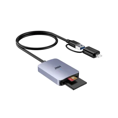 JNH 4in1カードリーダー USB 3.2 Gen1 SD/TF(Micro SD)/メモリー