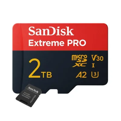Sandisk サンディスク Extreme マイクロsdカード microSDXCカード Pro UHS-I U3 V30 A2 Class10 R:200MB/sSDSQXCD-2T00-GN6MA 海外パッケージ品