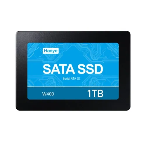 Hanye製 SSD 1TB 内蔵 2.5インチ 7mm SATAIII 6Gb/s R:520MB/s 3D Nand 高耐久TLC アルミ製筐体 W400-1TBSY01 国内3年保証