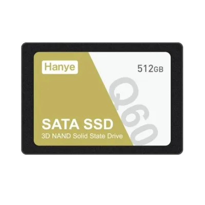 Hanye SSD 512GB 内蔵型 2.5インチ 7mm 3D NAND採用 SATAIII 6Gb/s 550MB/s Q60-512GST3 PS4検証済み 国内5年保証