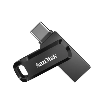 SanDisk USBメモリ512GB USB 3.2 Gen 1 USB-A/Type-C 両コネクタ搭載Ultra Dual Drive Go R:400MB/s SDDDC3-512G-G46回転式海外パッケージ