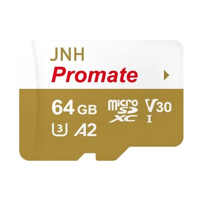マイクロsdカード microSDXCカード 64GB R:170MB/s W:150MB/s UHS-I DDR200モード U3 V30 4K Ultra HD A2 JNH Promate 5年保証