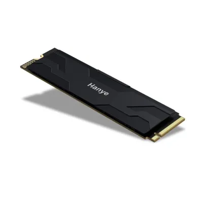 Hanye NVMe SSD 2TB 3D NAND TLC 薄型アルミ製ヒートシンク搭載 PCIe Gen 4x4 PS5 Pro/PS5 Slim/PS5動作確認済み R:7450MB/s W:6700MB/s HE75P-2TBTHS1 5年保証