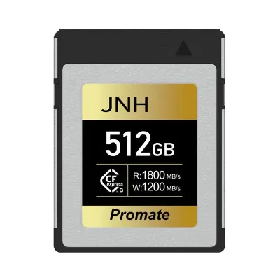JNH CFexpress Type B メモリーカード 512GB R:1800MB/s W:1200MB/s 8K 4K ビデオ CFX-512GB02/JP 5年保証 CFカード コンパクトフラッシュカード