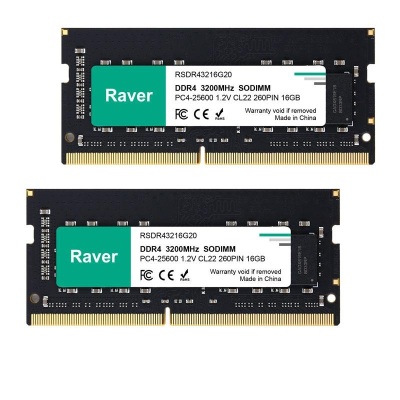 Hanye ノートPC用メモリ PC4-25600(DDR4-3200) 16GB SODIMM 1.2V CL22