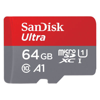 マイクロsdカード microSDカード microSDXC 64GB SanDisk Ultra R:140MB/s A1 UHS-I U1 Class10 SDSQUAB-064G-GN6MN海外パッケージ