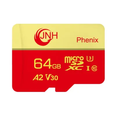 JNH マイクロsdカード microSDXC 64GB R:100MB/s W:80MB/s Class10 UHS-I U3 V30 4K Ultra HD A2対応 JP 5年保証