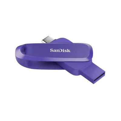 SanDisk USBメモリ256GB USB 3.2 Gen 1 Type-A/Type-C 両コネクタ搭載 回転式 Phone Drive for Android R:100MB/s SDDDC6-256G 海外パッケージ