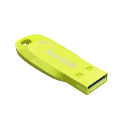 USBメモリ32GB SanDisk サンディスク USB 3.2 Gen 1 Ultra Shift R:100MB/s シンプル キャップレス SDCZ410-032G-G46EP 海外パッケージ