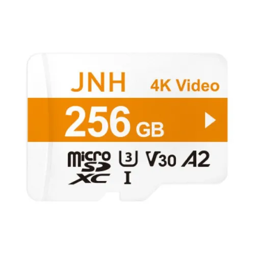 JNH マイクロsdカード microSDXC 256GB R:100MB/S W:85MB/S Class10 UHS-I U3 V30 4K Ultra HD A2対応 microSDカード Nintendo Switch対応 MD-256GUHD 5年保証