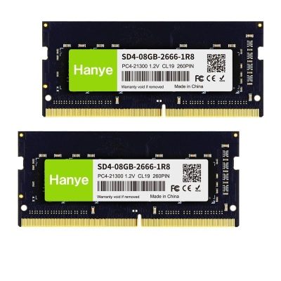 Hanye ノートPC用メモリ PC4-21300(DDR4-2666) 16GB(8GBx2枚) SODIMM