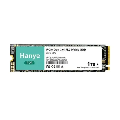 Hanye 内蔵型 SSD 1TB PCIe Gen3x4 M.2 NVMe 2280 3500MB/s 3D NAND E26-1TBTN1 国内正規品 メーカー3年保証