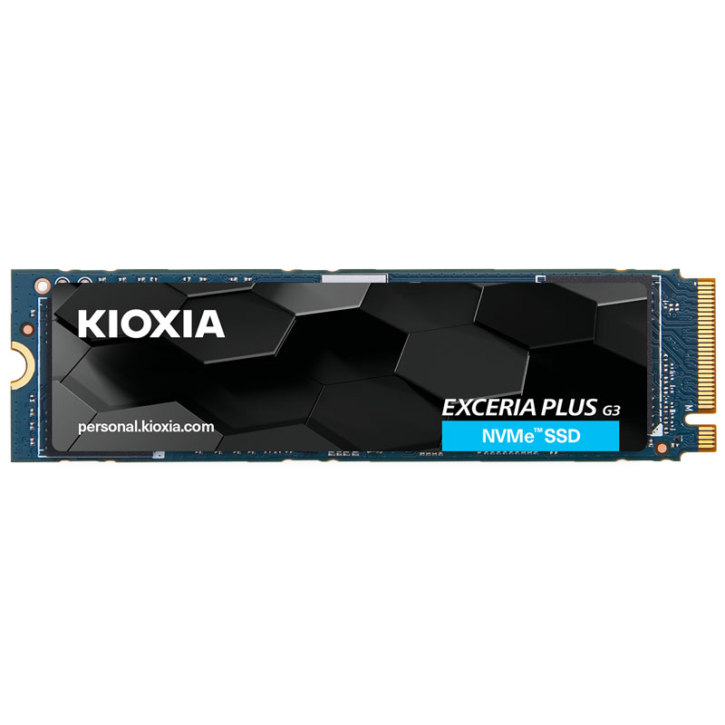KIOXIA EXCERIA PLUS G3 SSD 1TB 3D NAND PCIe Gen4x4 M.2 NVMe 1.4