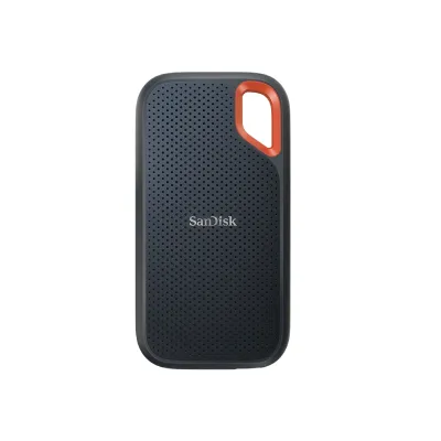 SanDisk Extreme ポータブルSSD 4TB USB3.2 Gen2 R:1050MB/s W:1000MB/s 外付けSSD SDSSDE61-4T00-G25 海外パッケージ ブラック