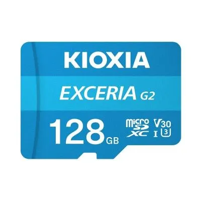 Kioxia マイクロsdカード microSDXC 128GB UHS-I U3 R:100MB/s W:50MB/s Class10 V30 A1 4K UltraHD対応 LMEX2L128GC4海外パッケージNintendo Switch対応