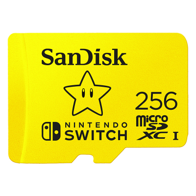 マイクロsdカード microSDXC 256GB for Nintendo Switch SanDisk UHS-I U3 R:100MB/s W:90MB/s SDSQXAO-256G-GN3ZN
