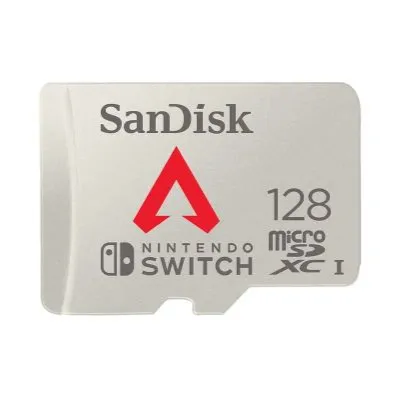 SanDisk マイクロsdカード microSDXC 128GB for Nintendo Switch UHS-I U3 R:100MB/s W:90MB/s SDSQXAO-128G-GN6ZY海外向けパッケージ