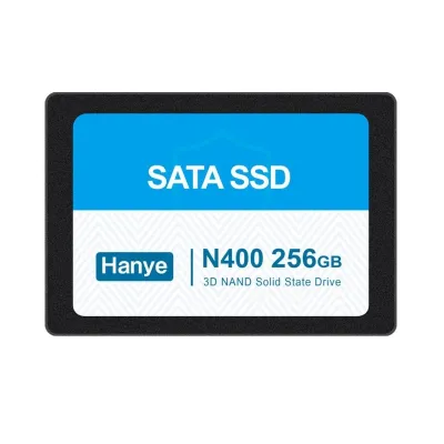 Hanye製 SSD 256GB 3D Nand TLC 内蔵 2.5インチ 7mm SATAIII 6Gb/s R:520MB/s アルミ製筐体 N400 国内3年保証