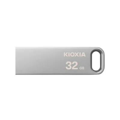 Kioxia USBメモリ 32GB USB3.2 Gen1 U366 100MB/s 薄型 スタイリッシュ メタリックボディ LU366S032GC4 海外パッケージ