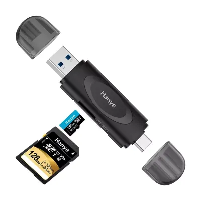 JNH 4in1カードリーダー USB 3.2 Gen1 SD/TF(Micro SD)/メモリー