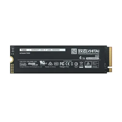 YMTC ZHITAI 4TB 内蔵SSD M.2 2280 R:7000MB/s W:6000MB/s PCIe 4.0 NVMe 2.0 PS5動作確認済み ZTSS2EB11D23MC 5年保証