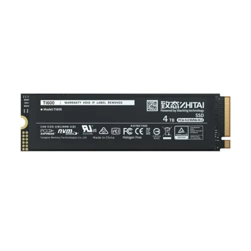 YMTC ZHITAI 4TB 内蔵SSD M.2 2280 R:7000MB/s W:6000MB/s PCIe 4.0 NVMe 2.0 PS5動作確認済み ZTSS2EB11D23MC 5年保証