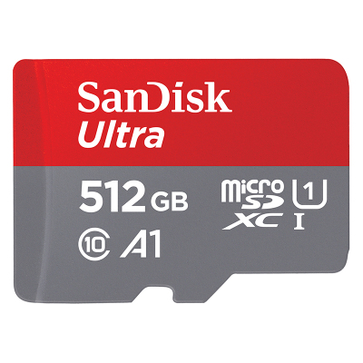 マイクロsdカード microSDXC 512GB SanDisk UHS-I U1 A1 R:150MB/s SDSQUAC-512G-GN6MN海外パッケージ
