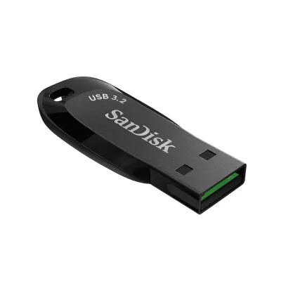 USBメモリ64GB SanDisk サンディスク USB 3.2 Gen 1 Ultra Shift R:100MB/s シンプル キャップレス SDCZ410-064G-G46 海外パッケージ