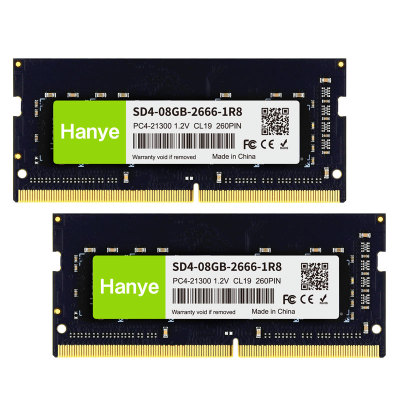 Hanye ノートPC用メモリ PC4-21300(DDR4-2666) 16GB(8GBx2枚) SODIMM