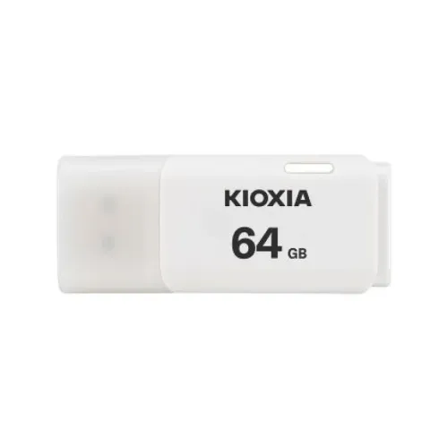 Kioxia USBメモリ64GB USB2.0 TransMemory U202 Windows/Mac対応 LU202W064GC4海外パッケージ