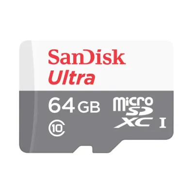 SanDisk サンディスク マイクロsdカード microSDXC 64GB 100MB/s UHS-I U1 Class10 SDSQUNR-064G-GN3MN海外パッケージ