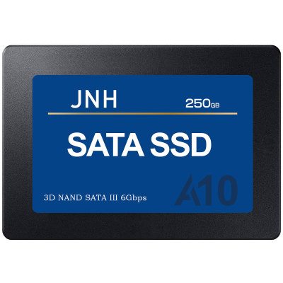 JNH SSD 250GB 内蔵型 2.5インチ 3D NAND SATAIII R:550MB/s、W:500MB/s 堅牢・軽量なアルミ製筐体 A10 3年保証