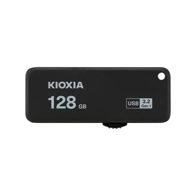 Kioxia USBメモリ128GB USB3.2 Gen1 TransMemory U365 R:150MB/s スライド式 LU365K128GC4 海外パッケージ