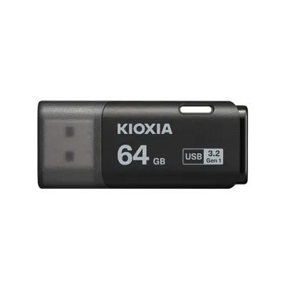 Kioxia USBメモリ64GB USB3.2 Gen1 LU301K064GC4 海外パッケージ