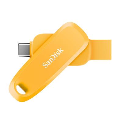 USBメモリ32GB SanDisk USB 3.2 Gen 1 Type-A/Type-C 両コネクタ搭載 回転式 Phone Drive for Android R:100MB/s SDDDC6-032G 海外パッケージ
