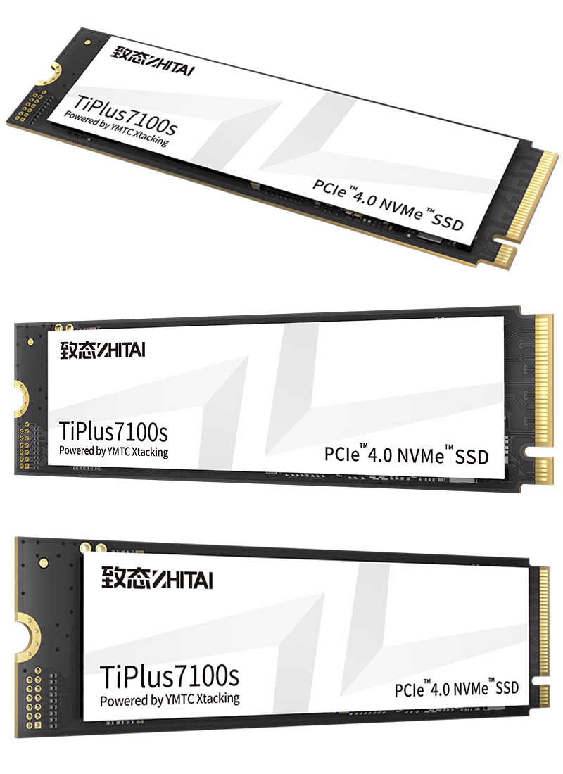 YMTC ZHITAI 1TB 内蔵SSD NVMe 2.0 M.2 2280 R:7400MB/s W:6900MB/s